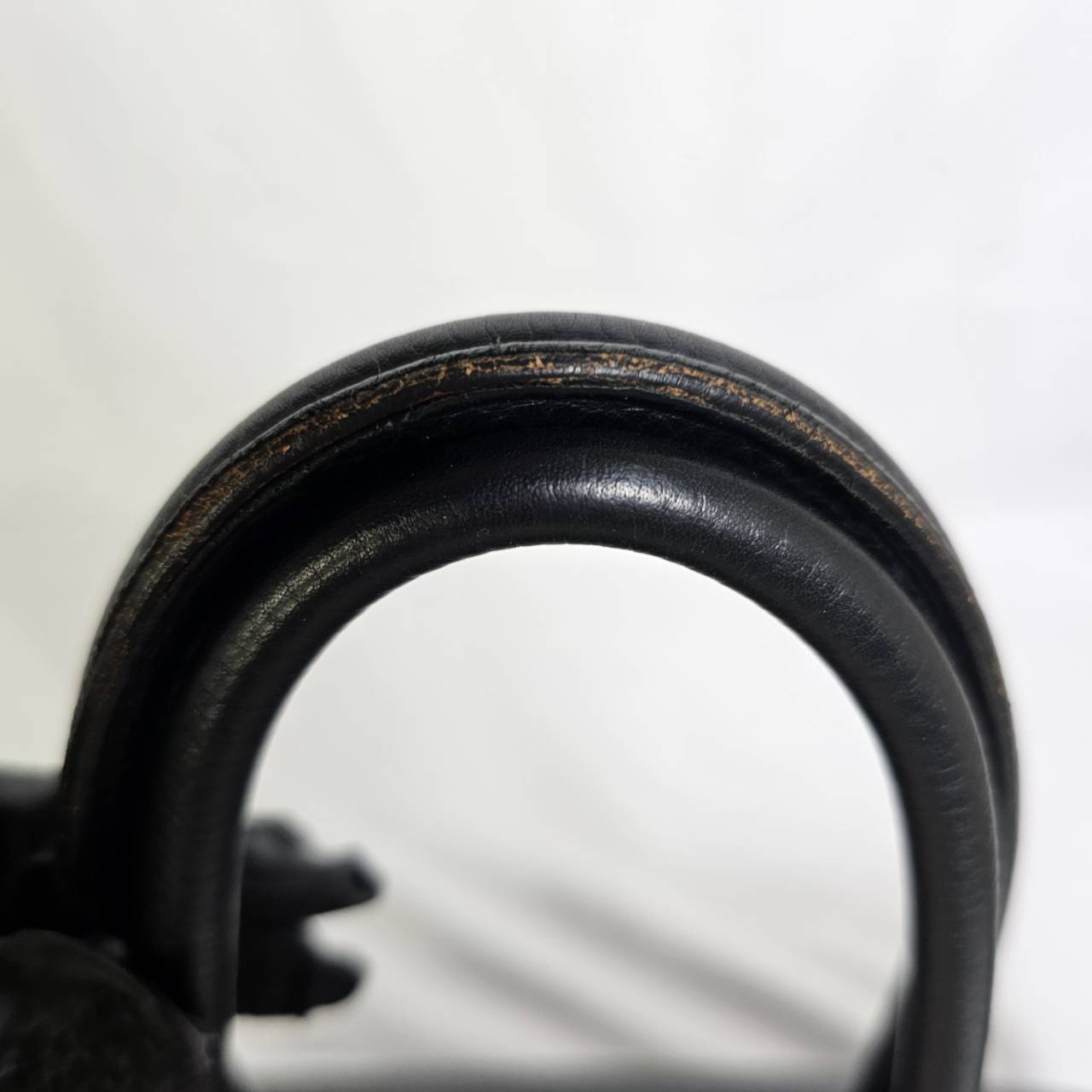 HERMES(エルメス） バーキン35 シルバー金具  □K刻印（2007年）トゴ ブラック 鍵 カデナ クロシェット付き