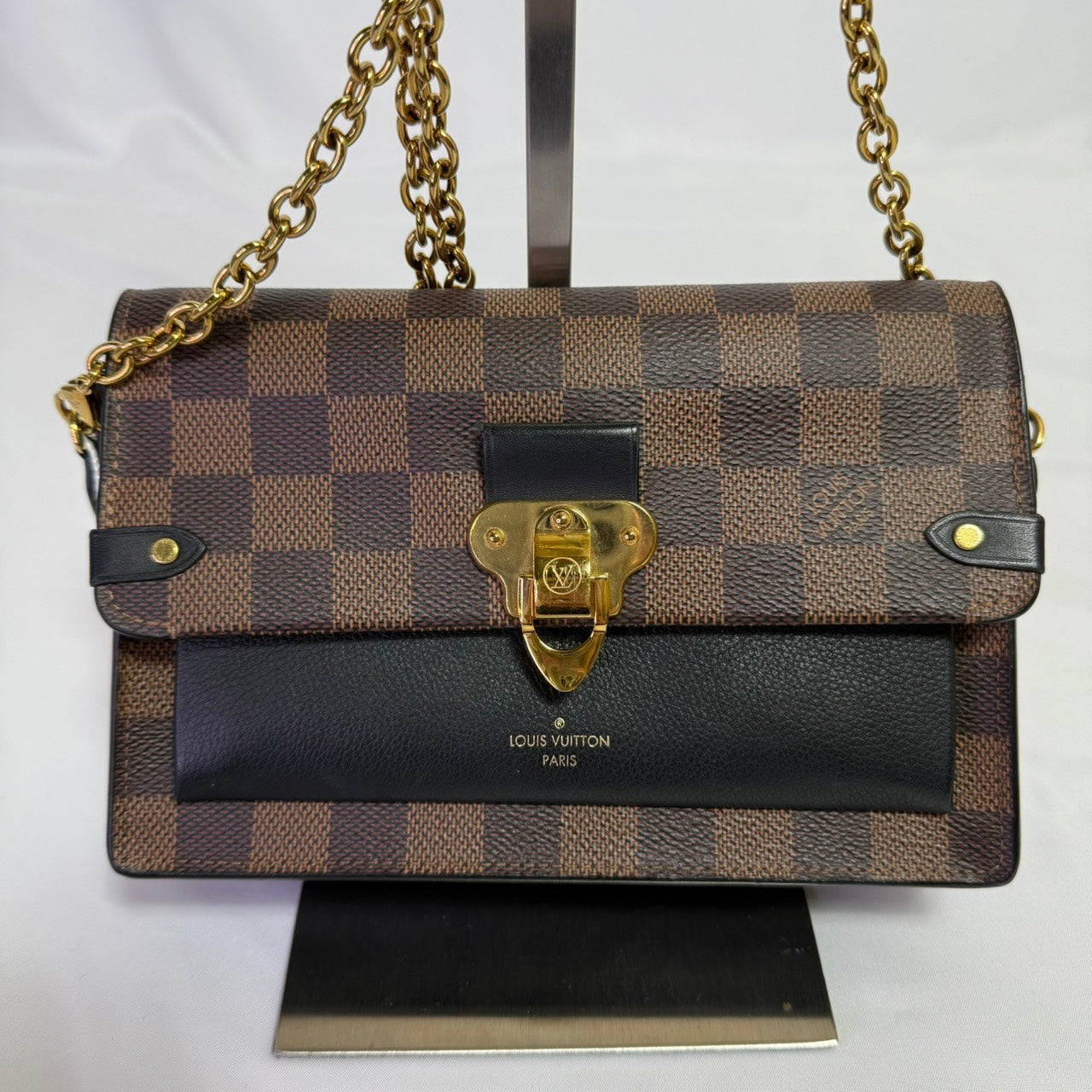 Louis Vuitton（ルイヴィトン） ダミエ キャンバス ポルトフォイユ ・ヴァヴァン チェーンウォレット