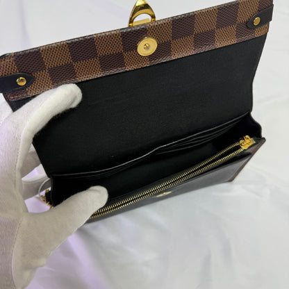 Louis Vuitton（ルイヴィトン） ダミエ キャンバス ポルトフォイユ ・ヴァヴァン チェーンウォレット