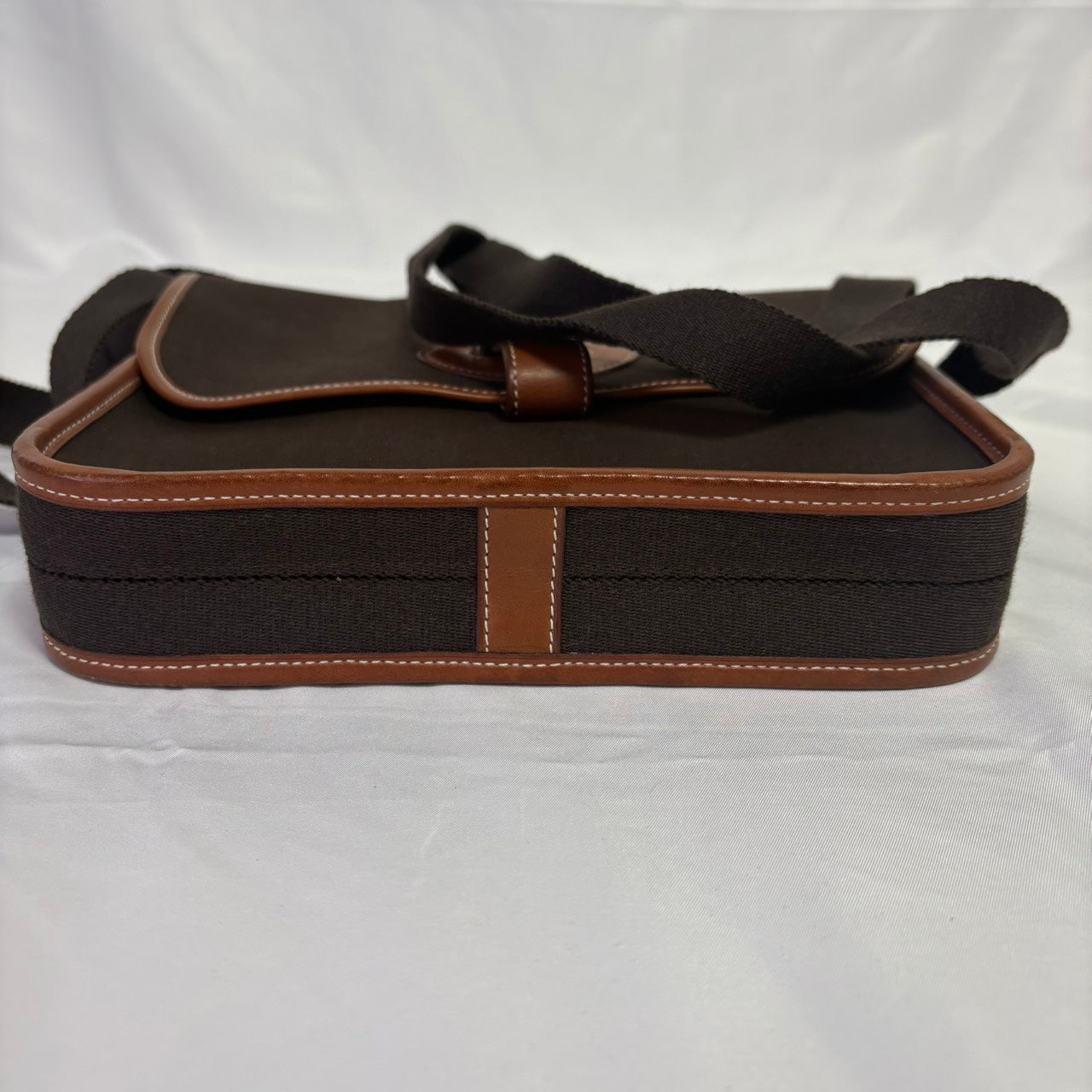 HERMES(エルメス） トワルオフィシエ ブエナベンチャラPM レザー ダークブラウン