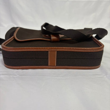 HERMES(エルメス） トワルオフィシエ ブエナベンチャラPM レザー ダークブラウン